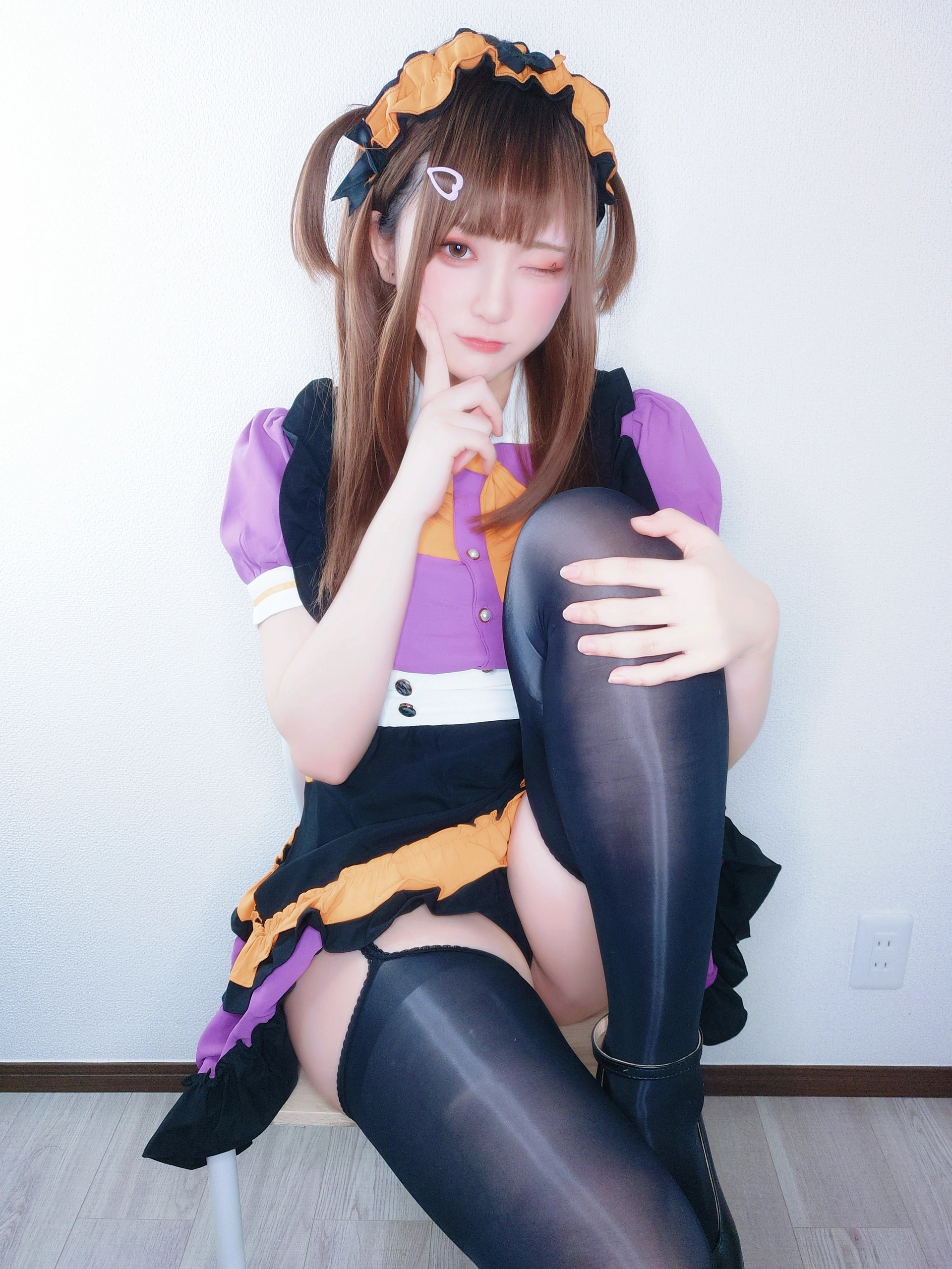 Yuki亭 - NO.22 👻ハロウィンメイドっ🎃自撮り 3